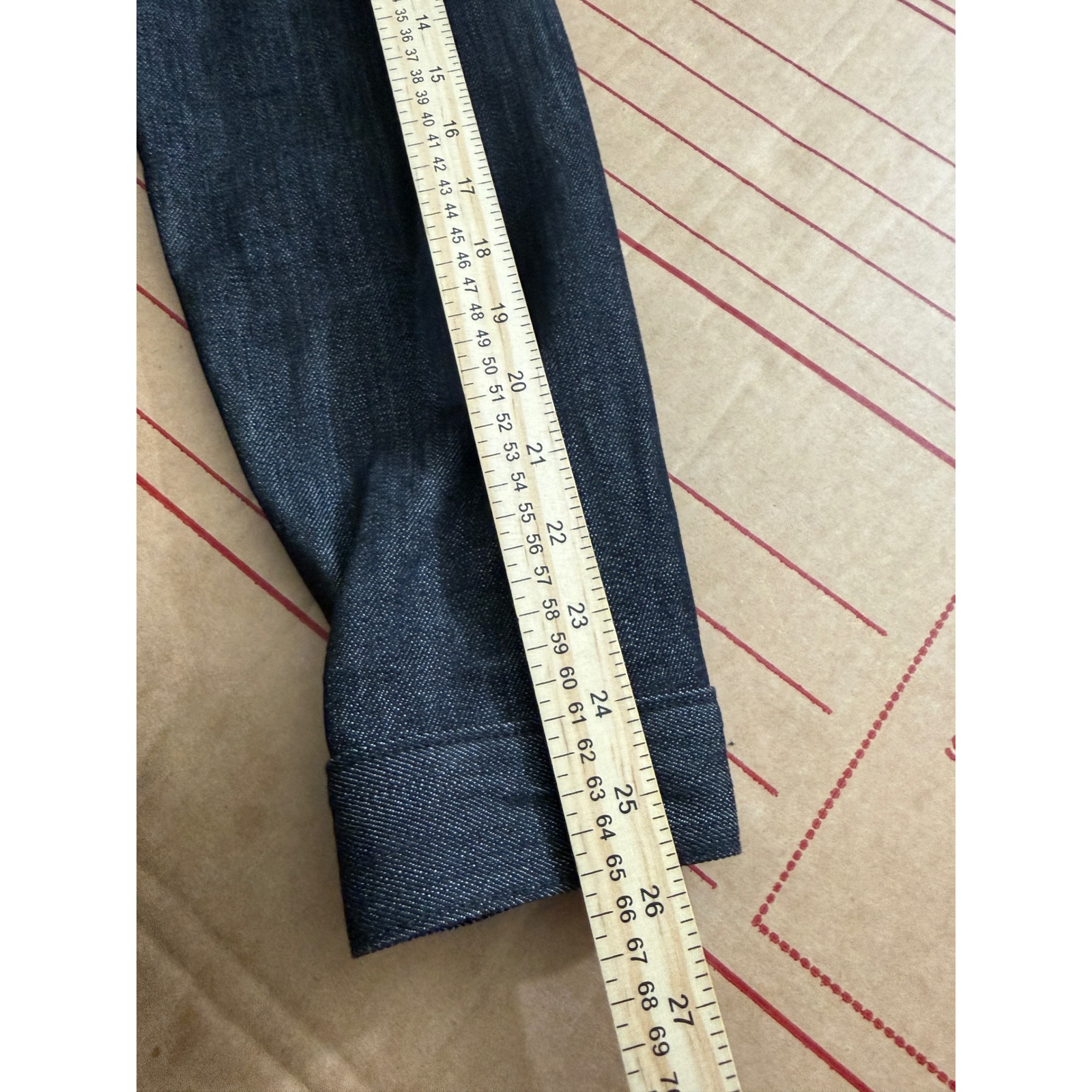 Railcar Fine Goods Deuce Jacket Mens M Indigo Raw Denim Chore Coat Made In Usa — image 5 of 8
